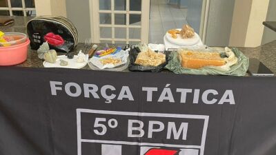 Imagem da notícia Boca de fumo é fechada e homem é preso por tráfico de drogas em Coxim após denúncia anônima